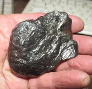 350 gm Aletai iron meteorite Rough uncut china with stand