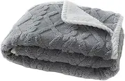 Pet Plush - Pet Sleeper Blanket | Machine Washable Pet Sleeping Plush Blanket for Sofa, Bedding, Sofa, Car Blanket