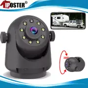 360 Wireless Magnetic Backup Camera Night vision Waterproof for Truck Caravan RV