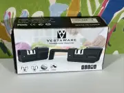 Vestaware Foldable Knife Sharpener + Whetstone Anti Skid Base Scissors Knives