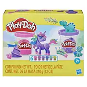 6 Pack Play-Doh Sparkle Collection Compound