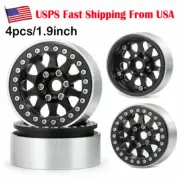 4PCS ALLOY 1.9" Beadlock Wheel Rims For 1/10 RC TF2 SCX10 90046 RedCat TRX4 US