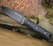 KA-BAR EK51 FIXED BLADE- John EK Commando Mdl 51- 1095 Carbon Steel Kabar Becker