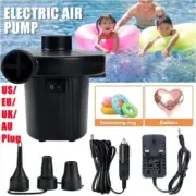 12V DC Electric Air Pump for Intex Inflatable Air Mattress Bed Boat Couch Pool