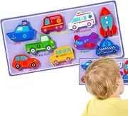 Tear and Pull Puzzle | Educational Matching Puzzle for Preschool Girls Boys - Colorful Fun Shape Sorter for Classroom, Bedroom Enrichment