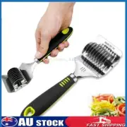 1-3X Steel Pastry Noodle Lattice Roller Bread Dockers Noodles Maker Dough Cutter