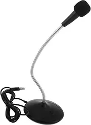 MOLUCKFU 360° Adjustable Live Streaming Microphone Noise-canceling Gaming Pc Mic for Calls Streaming