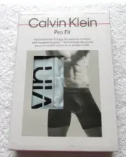 NEW Calvin Klein PRO FIT Microfiber Boxer Brief Underwear MENS S Blue $30.