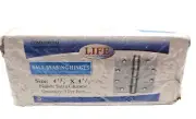 Life Commercial Grade Ball Bearing Hinges 4 1/2" x 4 1/2" BB26D4545