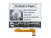 Waveshare 10.3inch E-Paper E-Ink Raw Display 1872×1404 Parallel Port
