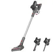 MyGenie X-Lite Pro Cordless Stick Vacuum LED Lighting Silver