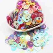 Multi Color Large Loose Sequin - Craft Sew With Big Hole Paillette Sequins 10g