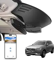 4K Dash Cam Fit for Volvo XC90 2016 2017 2018 2019 2020 2021 2022 (Model A),T5 T6 T8,Integrated OEM Look, UHD 2160P Video, WiFi & App,Loop Recording,Easy to Install,GPS,64GB Card