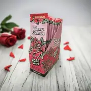 Blazy Susan Rose Pre-Rolls Wraps Made with Real Rose (Full Box 25cts)