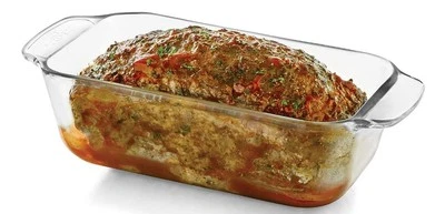Libbey Baker's Basic 9" x 5" Glass Loaf Dish Pan