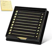 jojofuny Memo Pad Holder Note Template Business Card Display Rack Sticker Display Stand Compact Strong