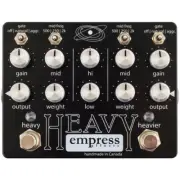 Empress Effects Heavy Distortion Dual Channel Analog Signal Guitar Effect Pedal
