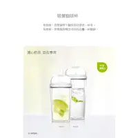 在飛比找蝦皮購物優惠-樂維 Emoi 吸管式隨手水杯480ml/透明綠色/H113