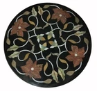 24" Marble Table Top Handmade Floral Work Home Decorative Coffee Table