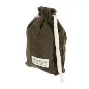 Soft Drawstring Lens Case, 9.84"x6.69"x0.28" Lens Pouch, Brown