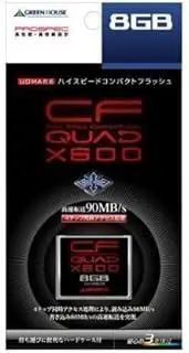 Greenhouse GH-CF8GVX 600x (90MB/s) High-Speed Compact Flash 8GB