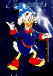 Disney WDI Characters in Sorcerer Hats - Uncle Scrooge McDuck LE Pin #94239