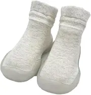 [Jopenope] Baby Shoes Toddler Shoes Socks First Walking Shoes Sock Non Slip Lightweight Slip-On Shoes Floor Socks with Soft Rubber Sole for Baby Boy Girl