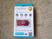 Flashdrive dual storage for iOS & PC - 64 GB - SECURITY EDITION; a7