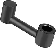 PRETYZOOM Car Back Seat Hook Aluminium Alloy Vehicle Hanger for Bags Coats Organizes Clutter Frees Up Leg Room Durable Black Accessory for All Cars