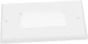 ABOOFAN 2pcs Wall Brush Pass-Through Plate Panel for Efficient Cable Management Wall Brush for Moss Removal Mini Wire Set