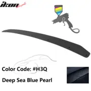 Fits 15-21 Subaru WRX STI Gurney Flap OE Style Trunk Spoiler #H3Q Blue Rear Wing (for: Subaru)