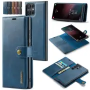 For Samsung Galaxy Note 20 10 9 8 Leather Detachable Magnetic Wallet Case Cover