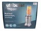 NEW NUTRIBULLET ULTRA DELUXE PERSONAL BLENDER14 PIECE SET, NB70500P, 1200W, GRAY