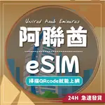 【環球任E門】🌏阿聯酋ESIM🌏24H自動發貨 吃到飽 ESIM 虛擬SIM卡 免插卡 4G訊號 阿布達比網卡 杜拜網卡