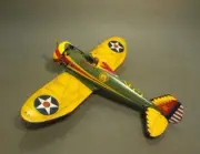 JOHN JENKINS INTER WAR AVIATION IWA-02 U.S. BOEING P-26A PEASHOOTER FIGHTER