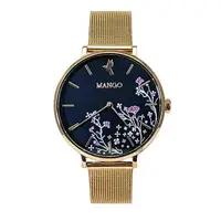 在飛比找森森購物網優惠-【MANGO】MA6767L-55R 彩繪花卉 藍寶石鏡面 