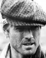 Robert redford close-up wearing cap as Johnny Hooker 1973 The Sting 24x36 poster