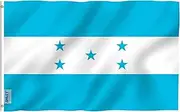 ANLEY Fly Breeze 3x5 Foot Honduras Flag - Vivid Color and UV Fade Resistant - Canvas Header and Double Stitched - Honduran National Flags Polyester with Brass Grommets 3 X 5 Ft