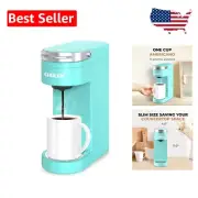 Versatile Slim Coffee Machine - Automatic Brewing for K Cups and Tea Pods