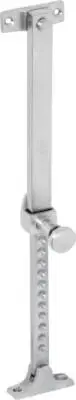 satin chrome base fix screw down casement window stay 200-295 mm TH 1723