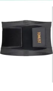 Tomust Back Brace XXL Breathable Belt Lumbar Support, Lower Back Pain Relief