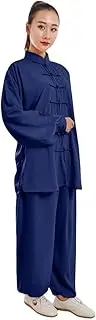 [ZooBoo] Unisex Cotton Blend Long/Short Sleeves Tai Chi Suit Morning Exercise Uniform Kung Fu Clothing