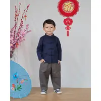 在飛比找蝦皮購物優惠-培玉男童服裝套裝兒童休閒上衣旗袍童裝