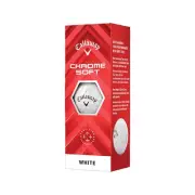 CALLAWAY Golf Ball CHROME SOFT Ball White 3 Pieces BL CG CHROME SOFT 24 3B PK