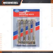 ARK Coupling Mounting Bolts 4" X 1/2" High Tensile with Nyloc Pack 4