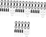TEHAUX 4 Sets Safe Nurse Scissor and Pen Set Compact Nurse Pen Scissor Kit Portable Writing Tools Easy to Carry