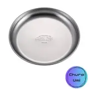 Captain Stag UW-2025 Stainless Steel Tableware Plate Plate Tableware Camping