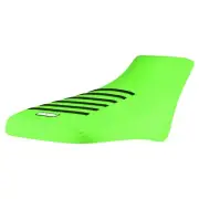 Honda Trx 500 Foreman Rubicon seat cover all FLORESCENT GREEN / BLACK ribs #223