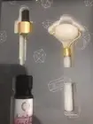 Clear Quartz Facial Roller And Elixir Box Set Gift Crystal Massage Skin Care