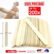 Waxing Spatula Wooden Stick Disposable Tongue Depressor Wax Applicator